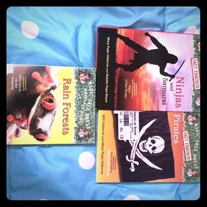 Magic treehouse fact tracker books